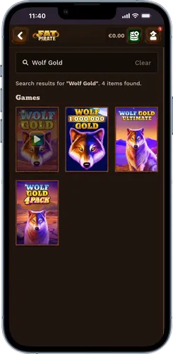 Wolf Gold Find the game