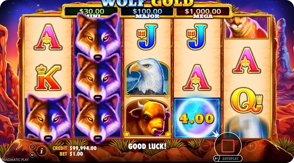 Wolf Gold Pragmatic Play